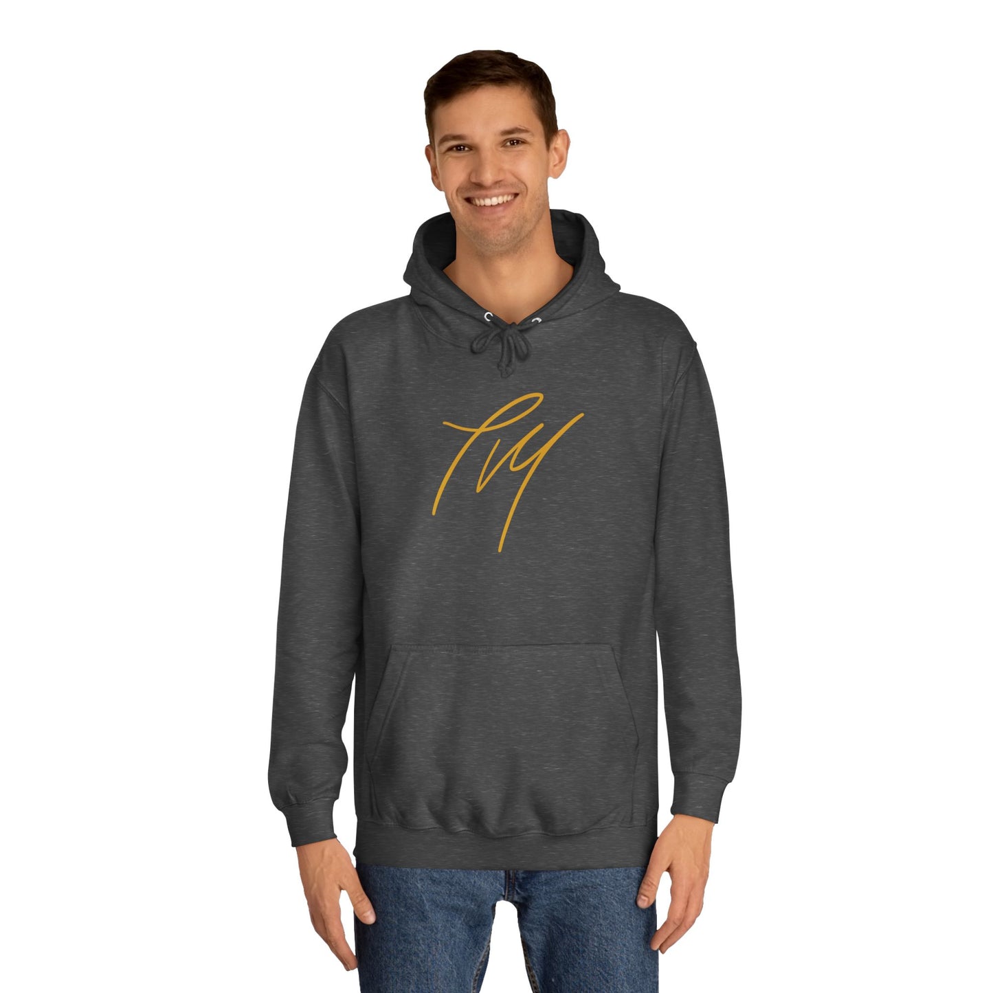Trench Merch TM Stylish Crown Pull Over Hoodie - Perfect for Students, Campus Wear, Cozy Gifts, Unisex Sweatshirt, Trendy Apparel for Graduates