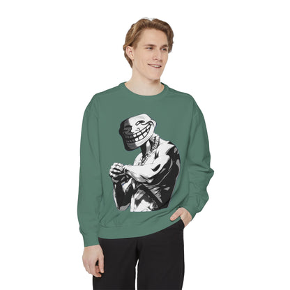 TROLL Stylish Unisex Sweatshirt with Playful Graphic, Trendy Streetwear, Cozy and Casual, Perfect Gift for Any Occasion, Unique Art Design