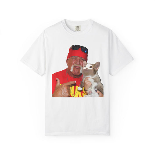 POPCAT Hilarious Unisex T-Shirt: Perfect for Dads, Pet Lovers, Gifts, Funny Apparel, Casual Wear, Cat Lovers