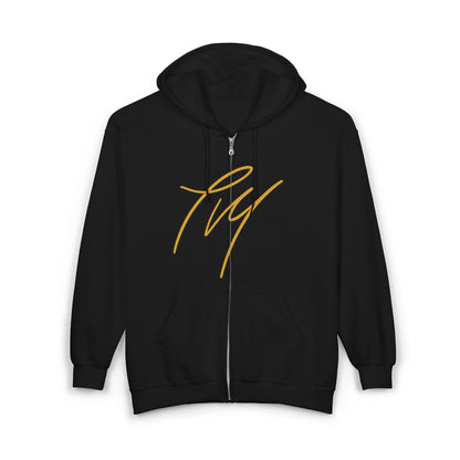 Trench Merch CrownUnisex Heavy Blend™ Full Zip Hooded Sweatshirt