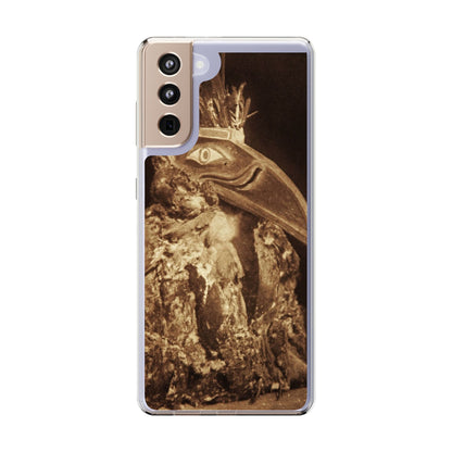Yei Vintage Bird Design Clear Phone Case, Artistic Phone Accessories, Unique Gift for Nature Lovers, Eco-Friendly Tech Case, Stylish Protection