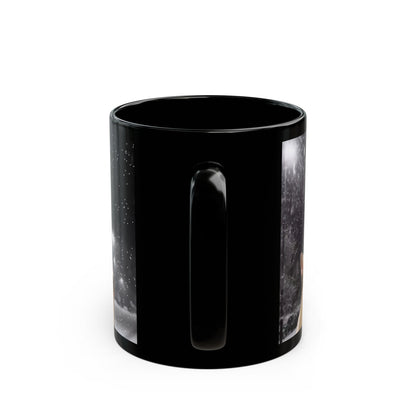 POPCAT Black Mug (11oz, 15oz)