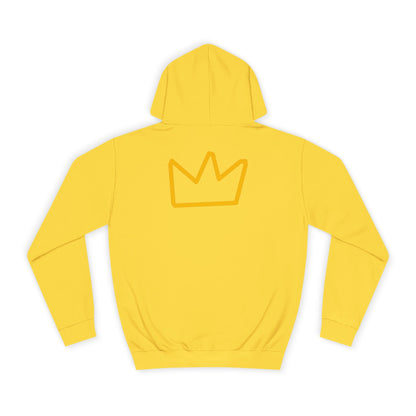 Trench Merch TM Stylish Crown Pull Over Hoodie - Perfect for Students, Campus Wear, Cozy Gifts, Unisex Sweatshirt, Trendy Apparel for Graduates