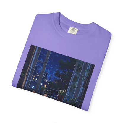 POPCAT Lover T-shirt, Cute Dog and Cat Design, Unisex Cotton Top, Perfect Gift for Animal Lovers, Ideal for Casual Wear or Home