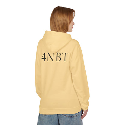 4NBT Fleece Hoodie with Fun Graphic, Cool Streetwear, Unisex Apparel, Unique Gift for Gamers, Trendy Layering Piece
