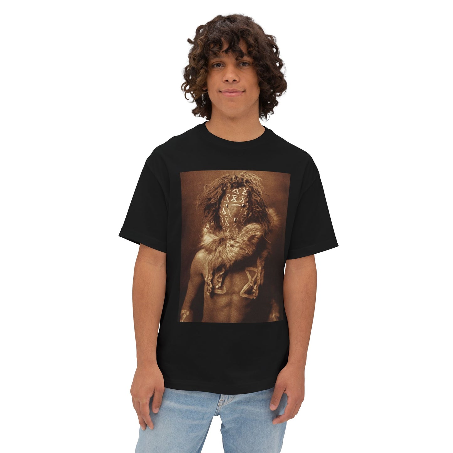 Yei Oversized Tee for Artistic Souls, Unisex Boxy T-Shirt, Retro Graphic Shirt, Casual Wear, Gift for Art Lovers