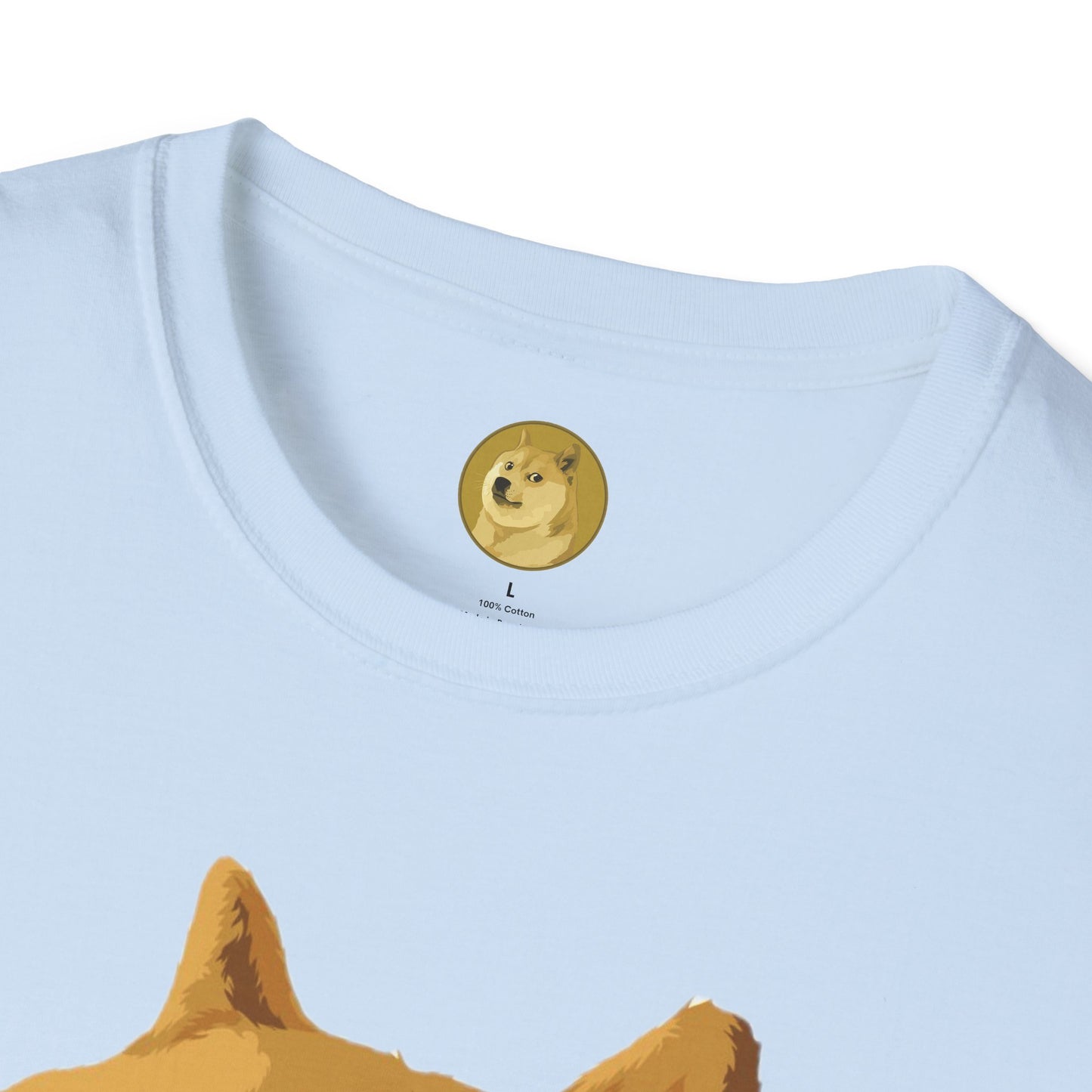 Doge Lover Unisex T-Shirt, Funny Pet Tee, Cute Graphic Tee, Casual Wear, Gift for Dog Owners, Birthday Gift, Relaxed Fit