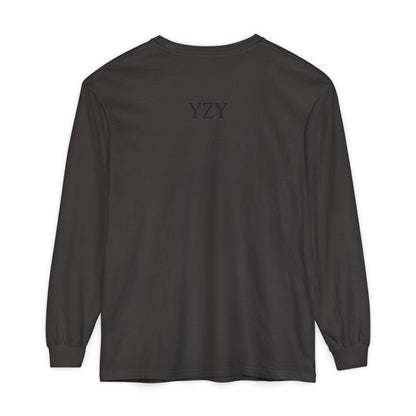 Swasticoin Mystical Mountain Long Sleeve T-Shirt | Unisex Graphic Tee, Trendy Layering Top, Casual Wear, Perfect Gift for Adventurers