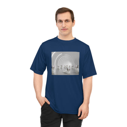 POPCAT Unisex Performance T-shirt with Unique Design, Fitness Apparel, Casual Wear, Gift for Him/Her, Sports Tee, Activewear