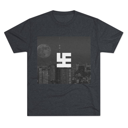Swasticoin Urban Skyline Graphic Tee, Vintage City Aesthetic Shirt, Unisex Tri-Blend Crew Tee for Casual Style, Perfect Gift for City Lovers, [...]