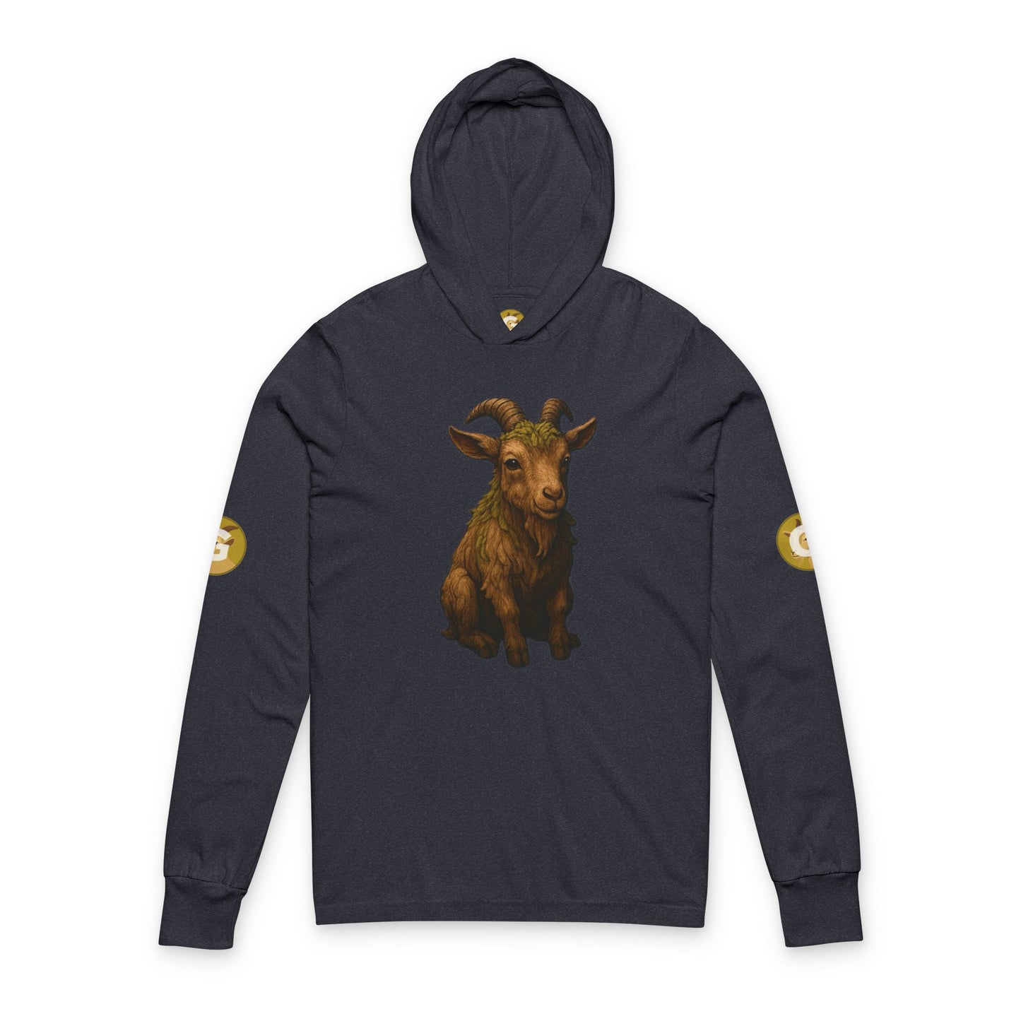Whimsical Goat Hoodie / Casual Unisex Long Sleeve Tee for Animal Lovers, Cozy Gift for Birthdays, Holidays, Nature Enthusiasts, [...]
