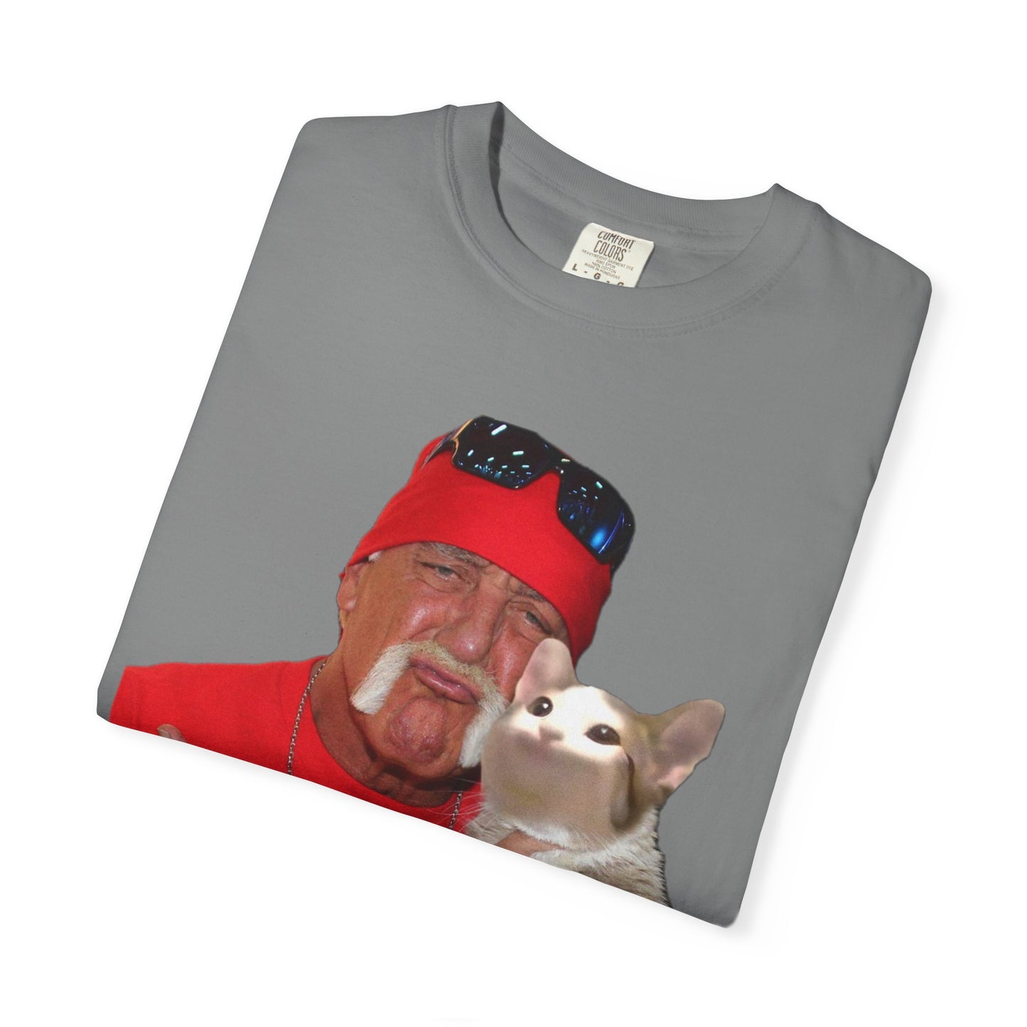 POPCAT Hilarious Unisex T-Shirt: Perfect for Dads, Pet Lovers, Gifts, Funny Apparel, Casual Wear, Cat Lovers