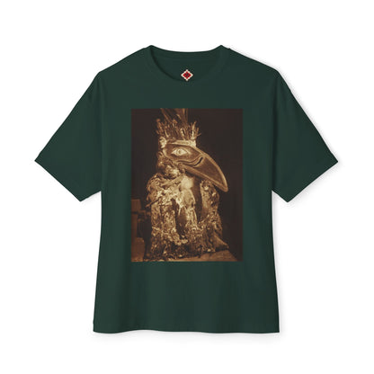 Yei Artistic Oversized Boxy Tee - Unique Graphic Tee, Statement Shirt, Casual Wear, Gift for Art Lovers, Trendy Streetwear