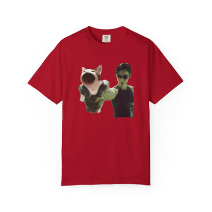 POPCAT Street Style Unisex T-Shirt | Vintage Graphic Tee, Casual Outfit, Gift for Friends, Meme Apparel, Conversation Starter