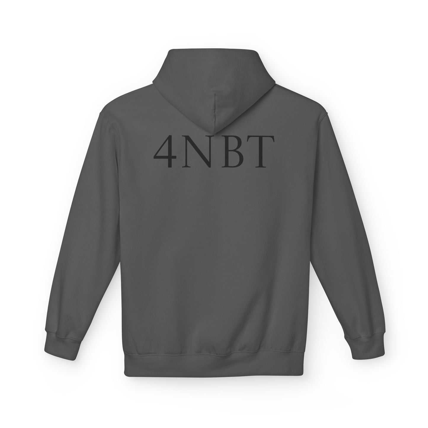 4NBT Fleece Hoodie with Fun Graphic, Cool Streetwear, Unisex Apparel, Unique Gift for Gamers, Trendy Layering Piece