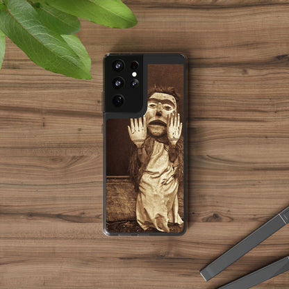 Yei Unique Clear Phone Case with Vintage Puppet Design, Artistic Phone Cover, Retro Style Protection, Gifts for Theater Lovers, Customized [...]