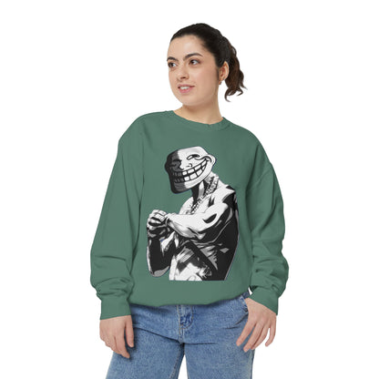 TROLL Stylish Unisex Sweatshirt with Playful Graphic, Trendy Streetwear, Cozy and Casual, Perfect Gift for Any Occasion, Unique Art Design