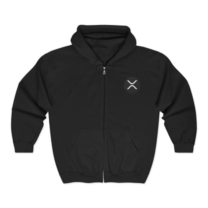 XRP Unisex Heavy Blend™ Full Zip Hooded Sweatshirt