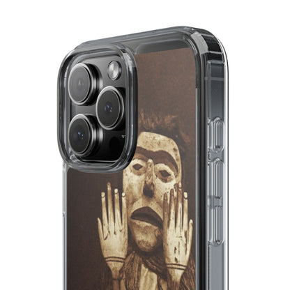 Yei Unique Clear Phone Case with Vintage Puppet Design, Artistic Phone Cover, Retro Style Protection, Gifts for Theater Lovers, Customized [...]