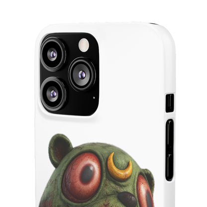 4NBT Zombie Bear Phone Case, Horror Snap Case, Cute but Spooky Accessory, Gift for Halloween, Unique Phone Cover
