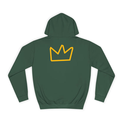 Trench Merch TM Stylish Crown Pull Over Hoodie - Perfect for Students, Campus Wear, Cozy Gifts, Unisex Sweatshirt, Trendy Apparel for Graduates