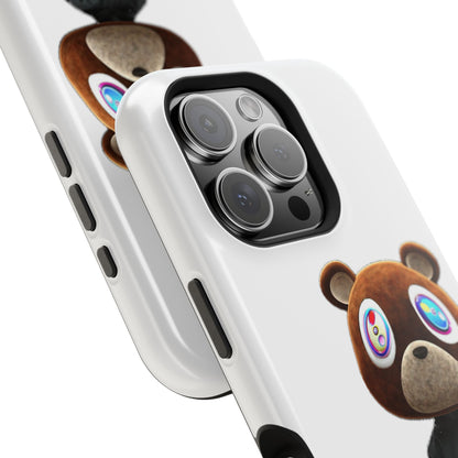 Ye Bear Character Magnetic Phone Cases, Fun Gift, Unique Phone Accessory, Trendy Tech, Personalized Style, Everyday Use