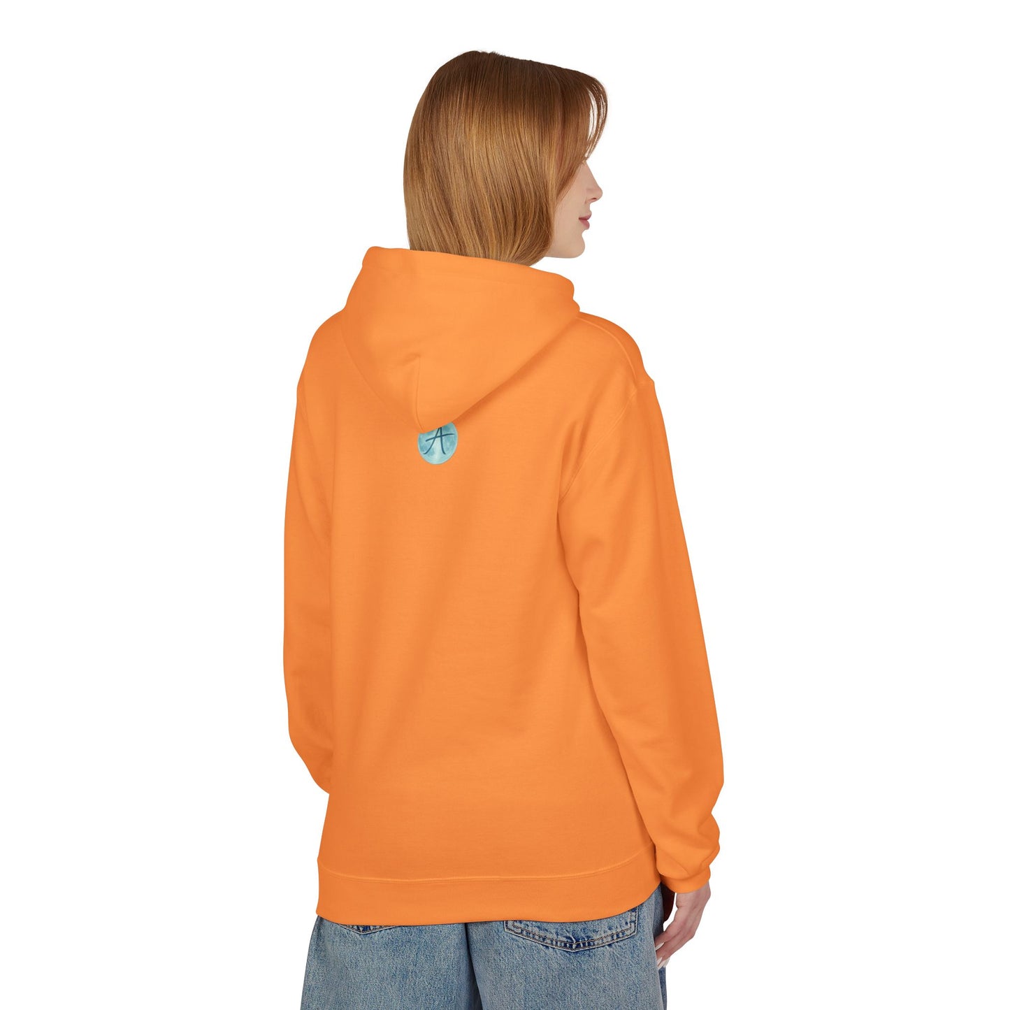 YZY Swasticoin Serene Lantern Hoodie, Cozy Fleece Hooded Sweatshirt, Gift for Nature Lovers, Casual Wear, Outdoor Adventures, Fall Fashion
