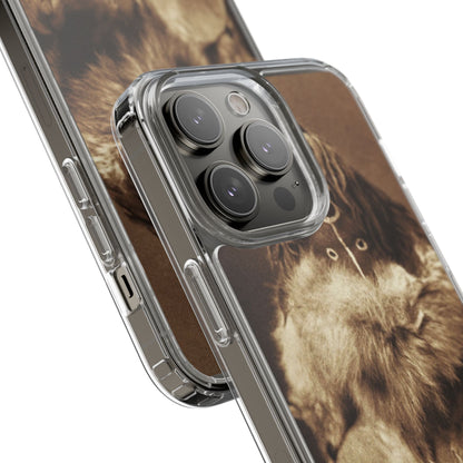 Yei Vintage Art Phone Case, Clear Case, Unique Gift for Art Lovers, Bohemian Style, Customizable Phone Cover, Trendy Accessories
