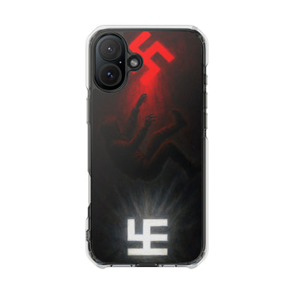 Swasticoin Dynamic Magnetic Phone Case, Unique Design, Rugged Protection, Smartphone Accessories, Personalized Gifts, Tech Enthusiasts
