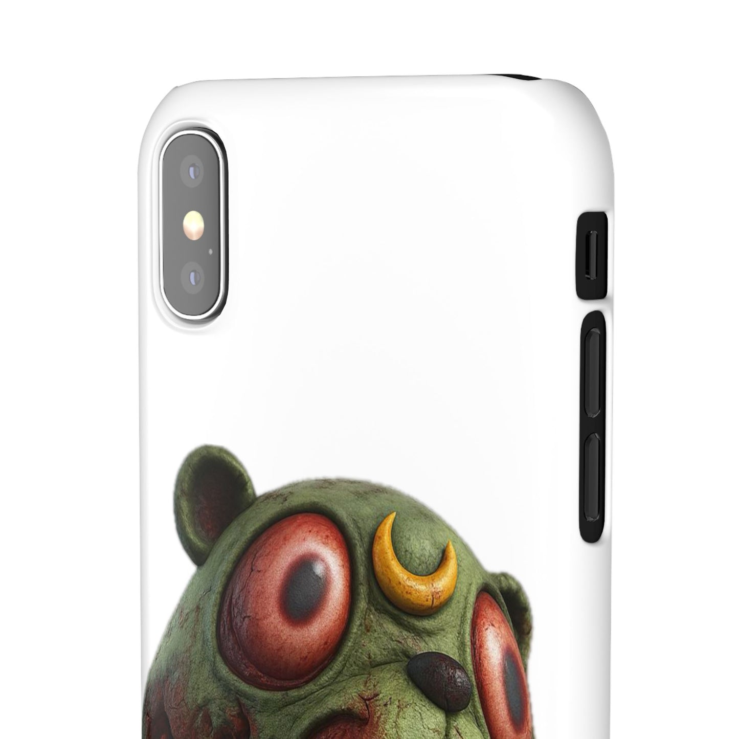4NBT Zombie Bear Phone Case, Horror Snap Case, Cute but Spooky Accessory, Gift for Halloween, Unique Phone Cover