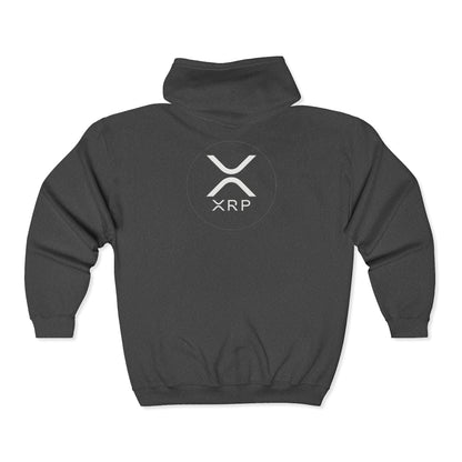 XRP Unisex Heavy Blend™ Full Zip Hooded Sweatshirt