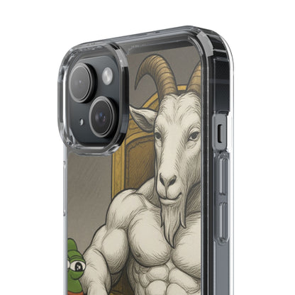 Whimsical Clear Phone Cases with Goat Design - Perfect Gift for Animal Lovers, Unique Phone Accessories, Fun Cell Phone Cases, Quirky [...]