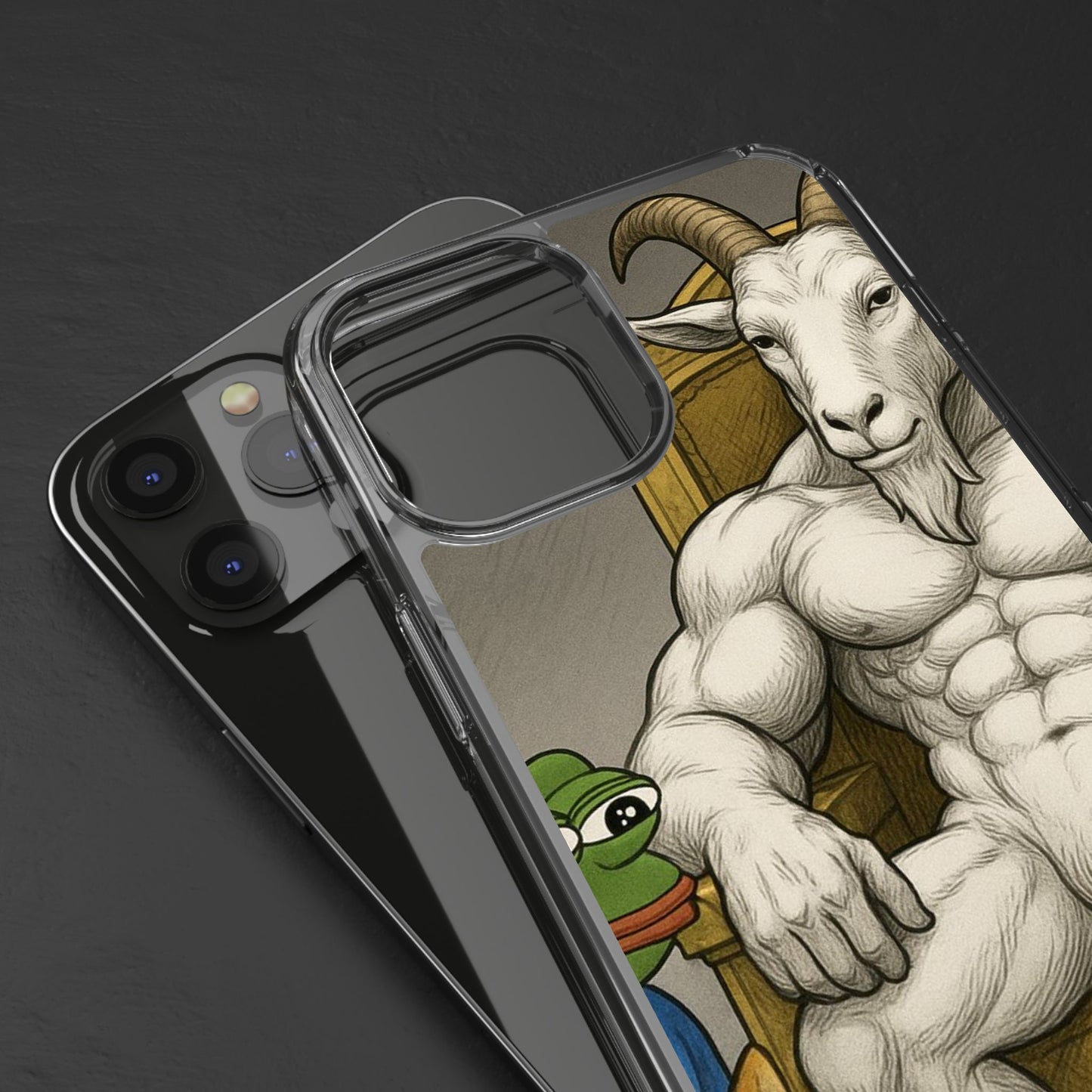 Whimsical Clear Phone Cases with Goat Design - Perfect Gift for Animal Lovers, Unique Phone Accessories, Fun Cell Phone Cases, Quirky [...]