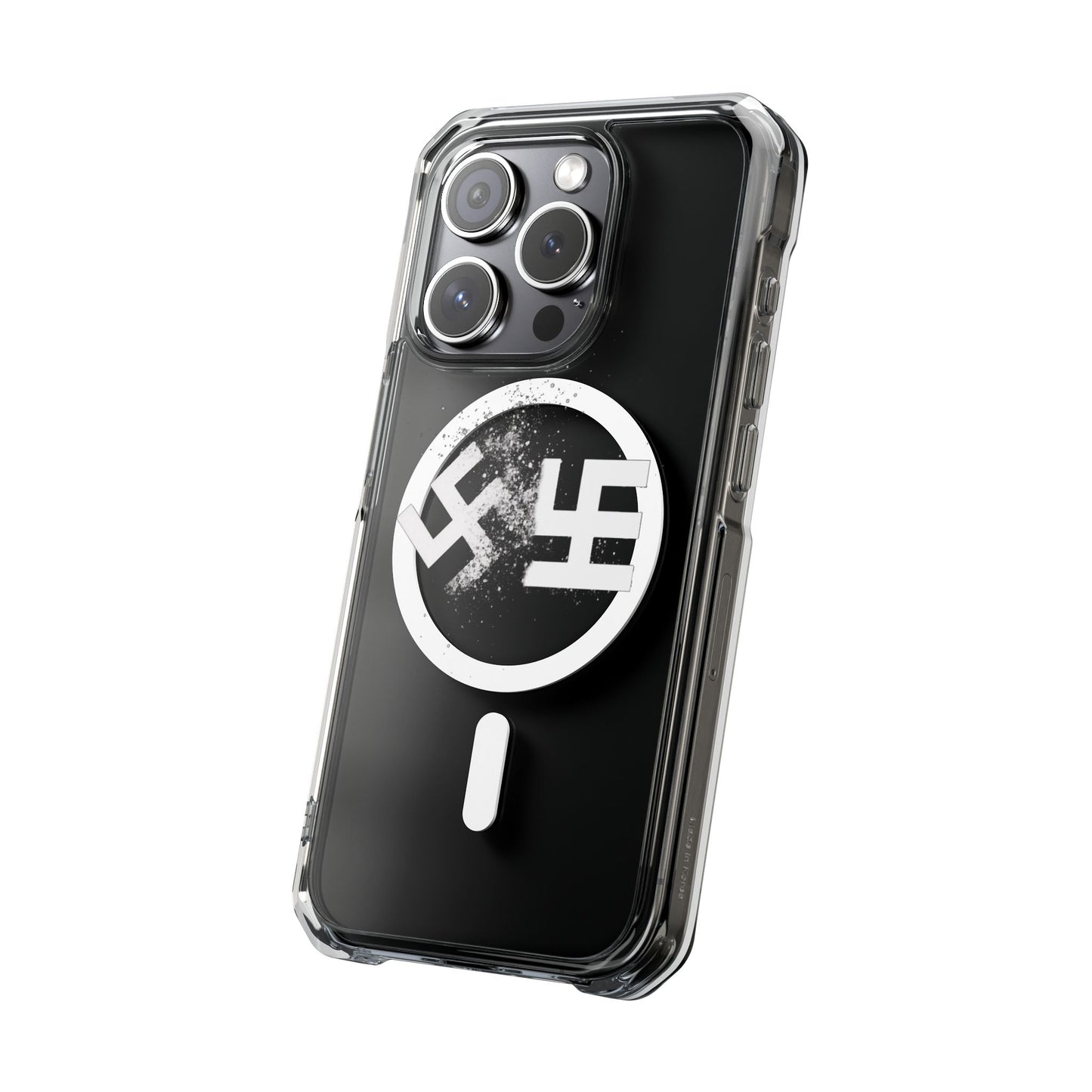 Swasticoin Magnetic Clear Phone Case, Stylish Protective Case for iPhones, Durable and Trendy Phone Cover, Perfect Gift for Tech Lovers, Modern Design