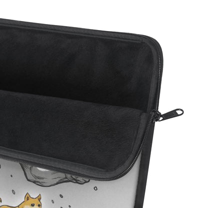 Whimsical Goat Laptop Sleeve - Fun Protector for Tech Lovers, Gaming Accessories, Unique Gifts, Office Supplies, Animal Art