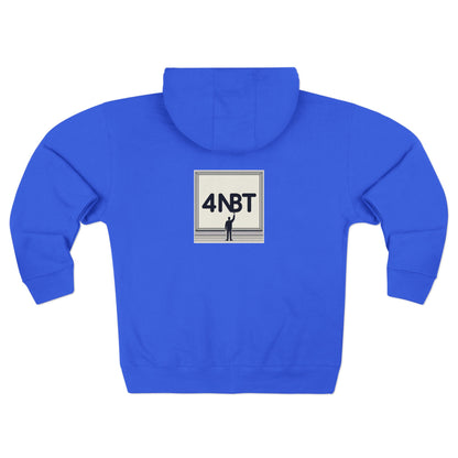 4NBT Unisex Graphic Zip Hoodie with Unique Designs, Cozy Casual Wear, Perfect Gift for Friends, Streetwear Essentials, Unisex Fashion Item