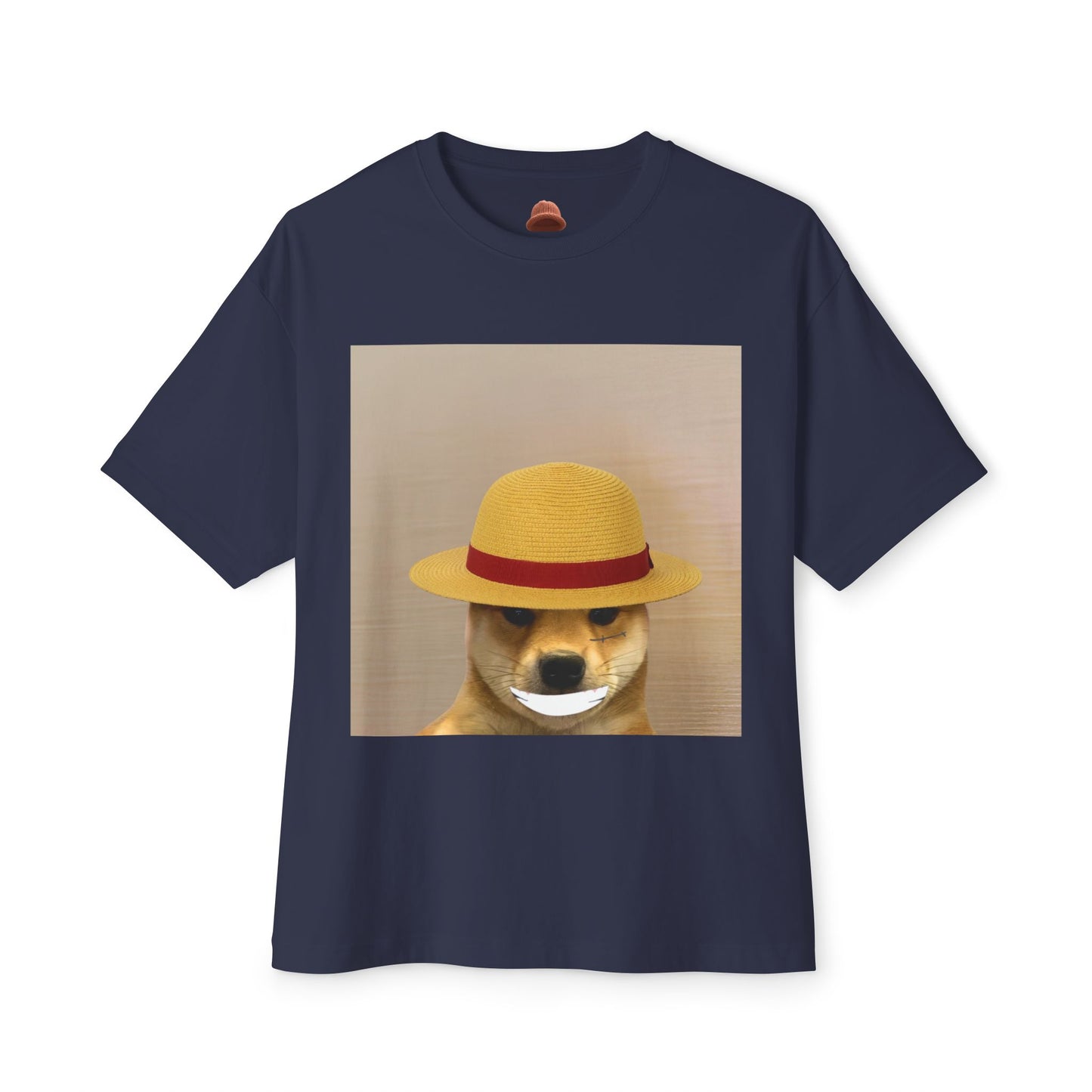 WIF One Piece Oversized Tee, Unisex Graphic Tee, Funny Dog Shirt, Casual Wear, Gift for Dog Lovers, Cute Animal Art