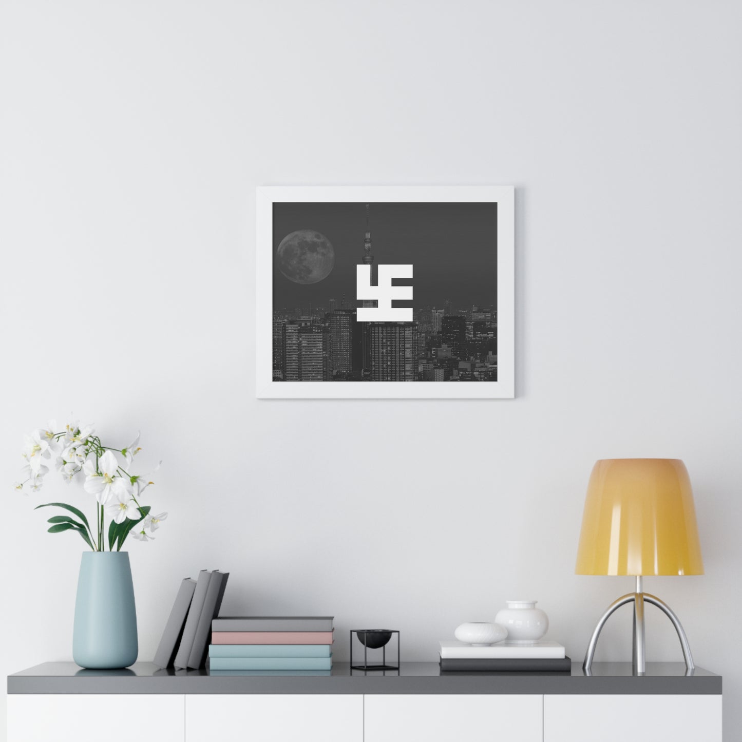 Swasticoin Urban Nightscape Framed Poster | Modern Wall Art for Home Decor, Gift for Art Lovers, Minimalist Design, Office Wall Art, Black and [...]