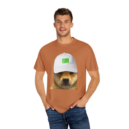 Unisex WIF Yawn T-Shirt | Funny Pet Lover Tee | Casual Wear | Gift for Dog Owners | Animal Humor Apparel | Quirky Fashion