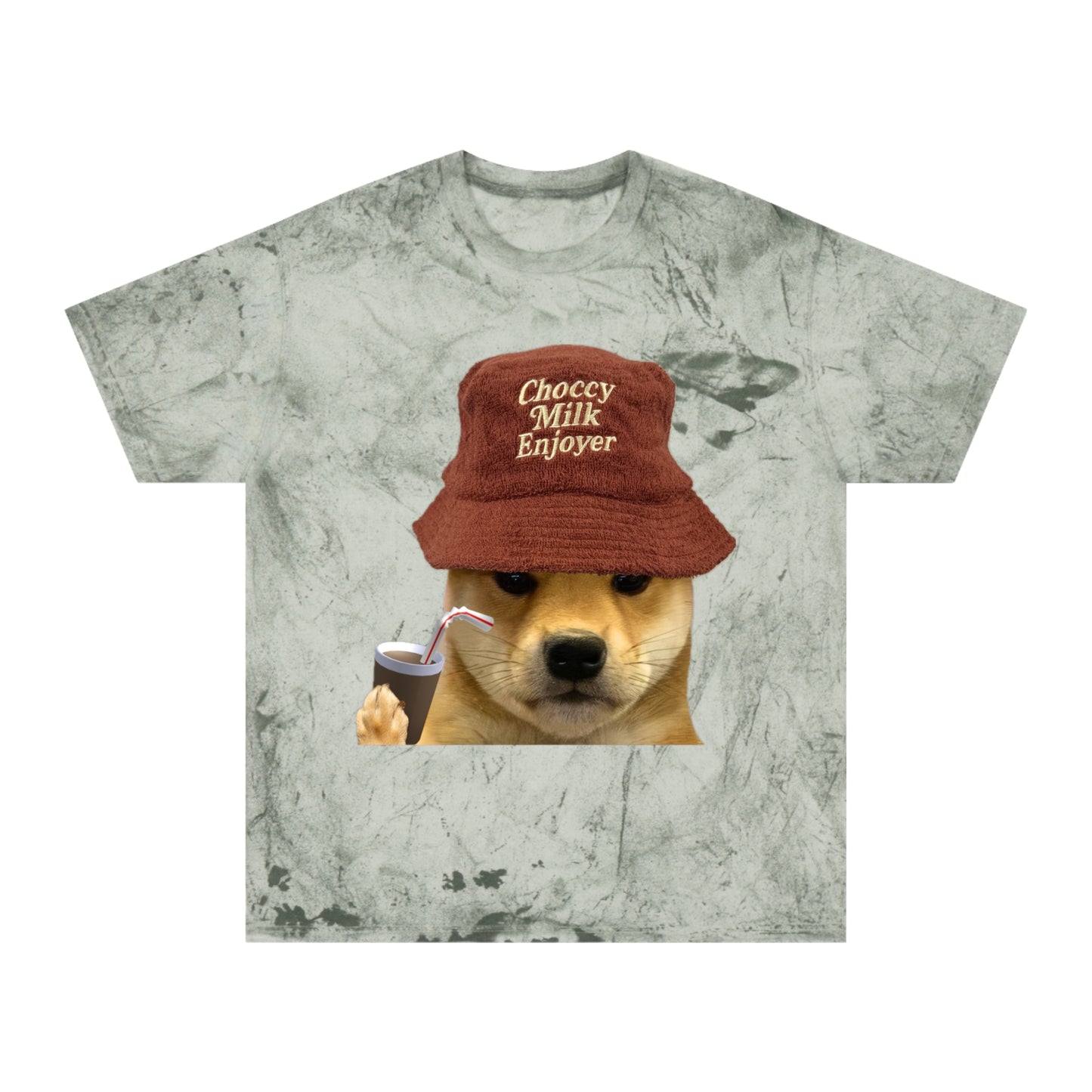 WIF Choccy Milk Enjoyer T-Shirt | Unisex Color Blast Tee | Fun Graphic Tee | Casual Wear | Gift for Dog Lovers | Summer Essentials