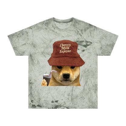 WIF Choccy Milk Enjoyer T-Shirt | Unisex Color Blast Tee | Fun Graphic Tee | Casual Wear | Gift for Dog Lovers | Summer Essentials