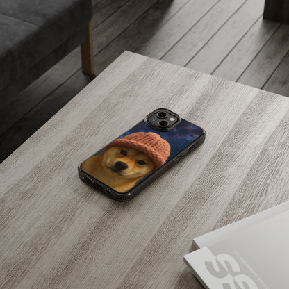 WIF Lovers Clear Phone Case, Cute Phone Cover for Animal Lovers, Pet Gift, Trendy Smartphone Accessory, Unique Dog Case