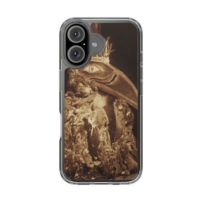 Yei Vintage Bird Design Clear Phone Case, Artistic Phone Accessories, Unique Gift for Nature Lovers, Eco-Friendly Tech Case, Stylish Protection