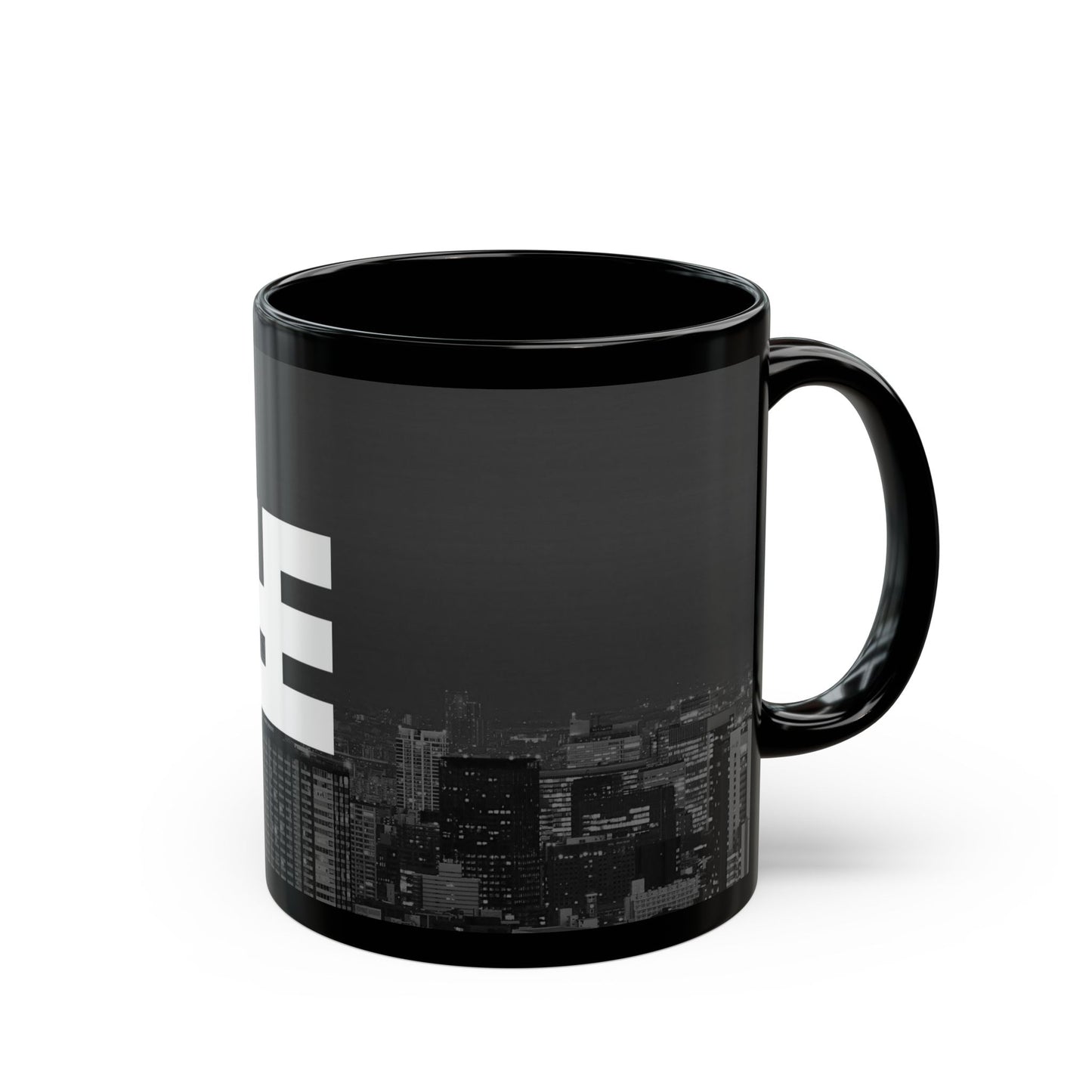 Swasticoin Sleek Urban Coffee Mug | Ideal Gift for Coffee Lovers, Perfect for Home, Office, Birthdays, Holidays, Customizable Designs