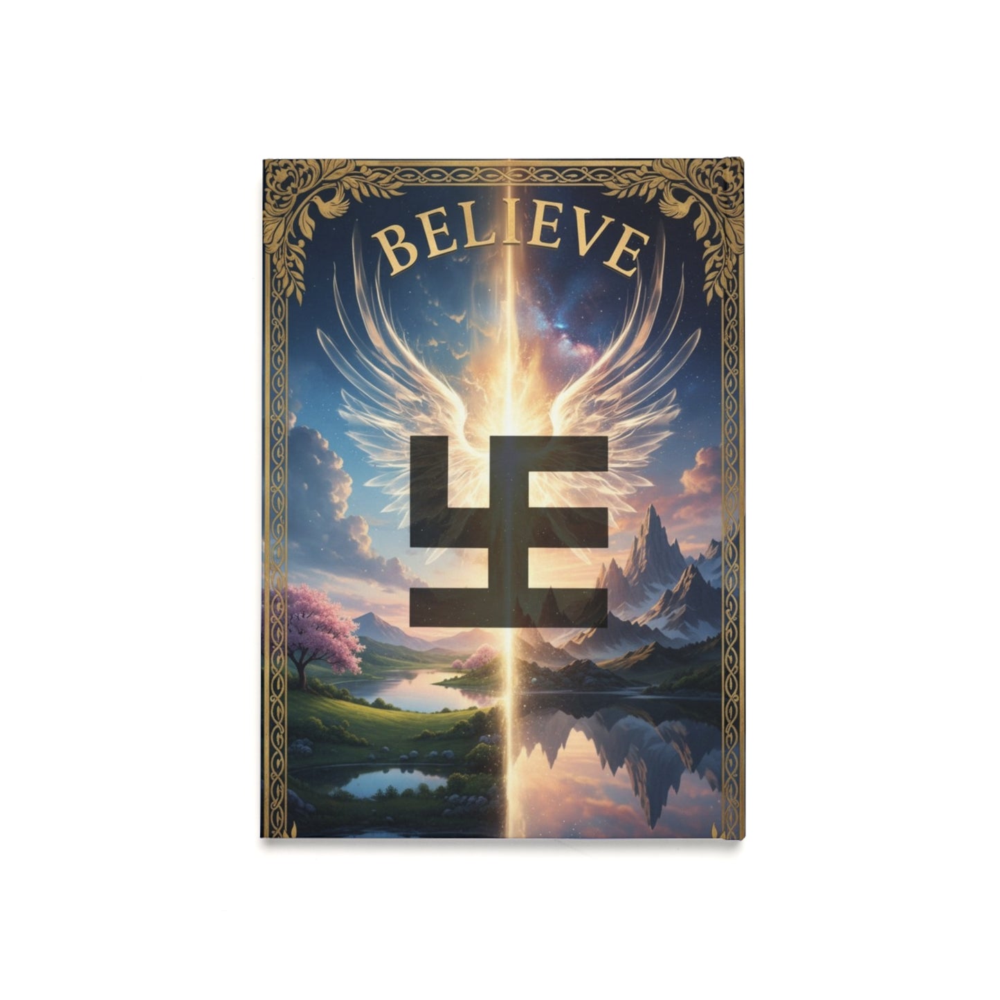 Swasticoin Inspirational Hardcover Journal, A5 Notebook, Perfect Gift for Students, Writers, Dreamers, Motivational Diary, Believe & Dream Designs