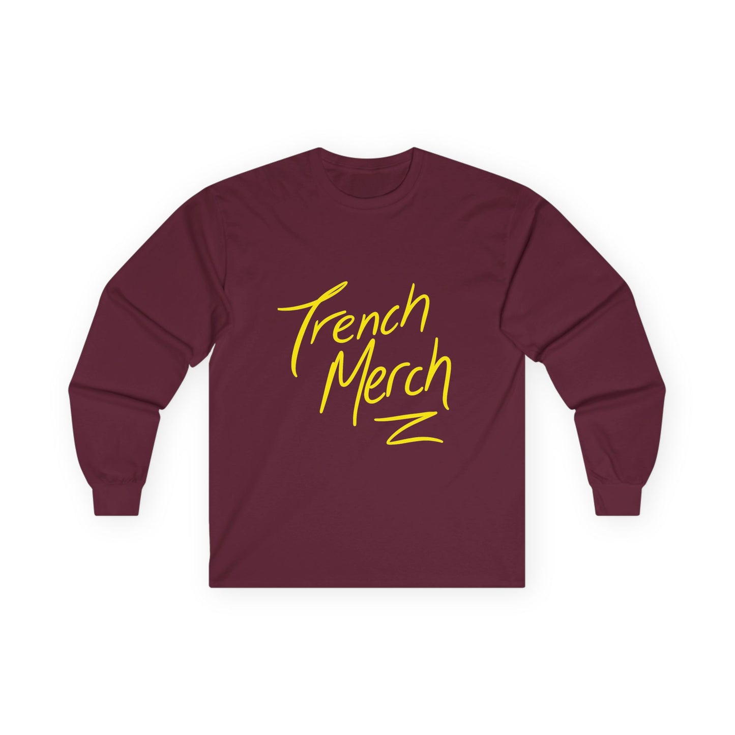Trench Merch Unisex Long Sleeve Tee for Casual Style, Gifts, Music Lovers, Everyday Wear, Streetwear, Concerts