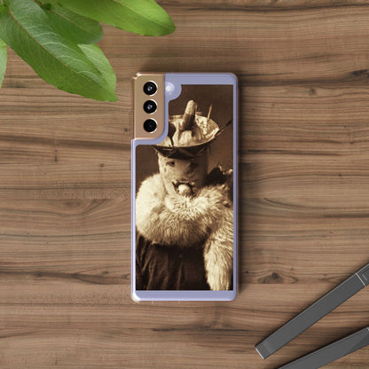 Yei Vintage Cat Photography Phone Case, Clear Cases, Unique Gift for Cat Lovers, Phone Accessory, Stylish Tech Gear, Animal Art