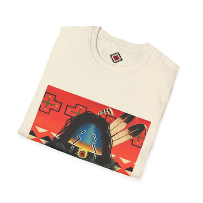 Yei Cultural Art T-Shirt | Unisex, Artistic Tee, Unique Design, Boho Fashion, Vintage Style, Gift for Her/Him