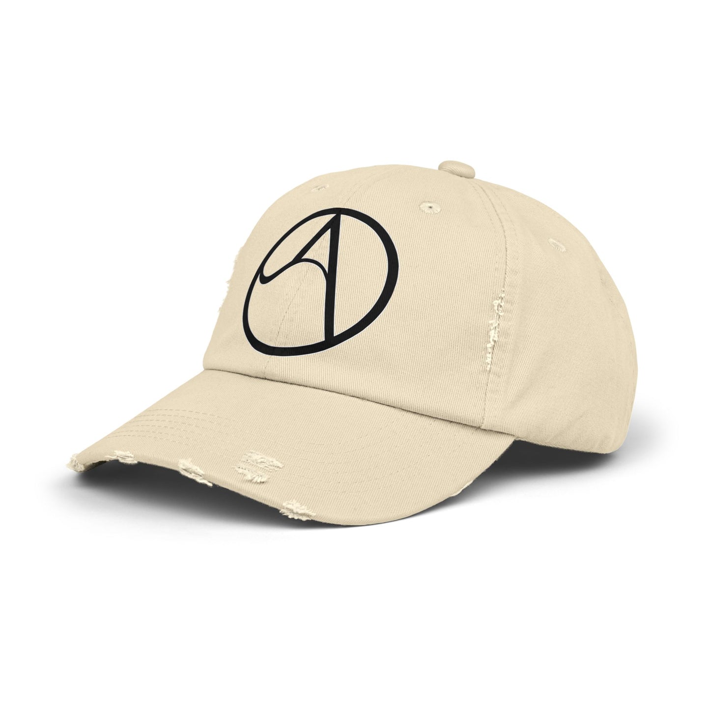 @ye Trendy Unisex Distressed Cap, Casual Hat, Vintage Style, Adjustable Dad Hat, Gift for Him or Her, Everyday Wear