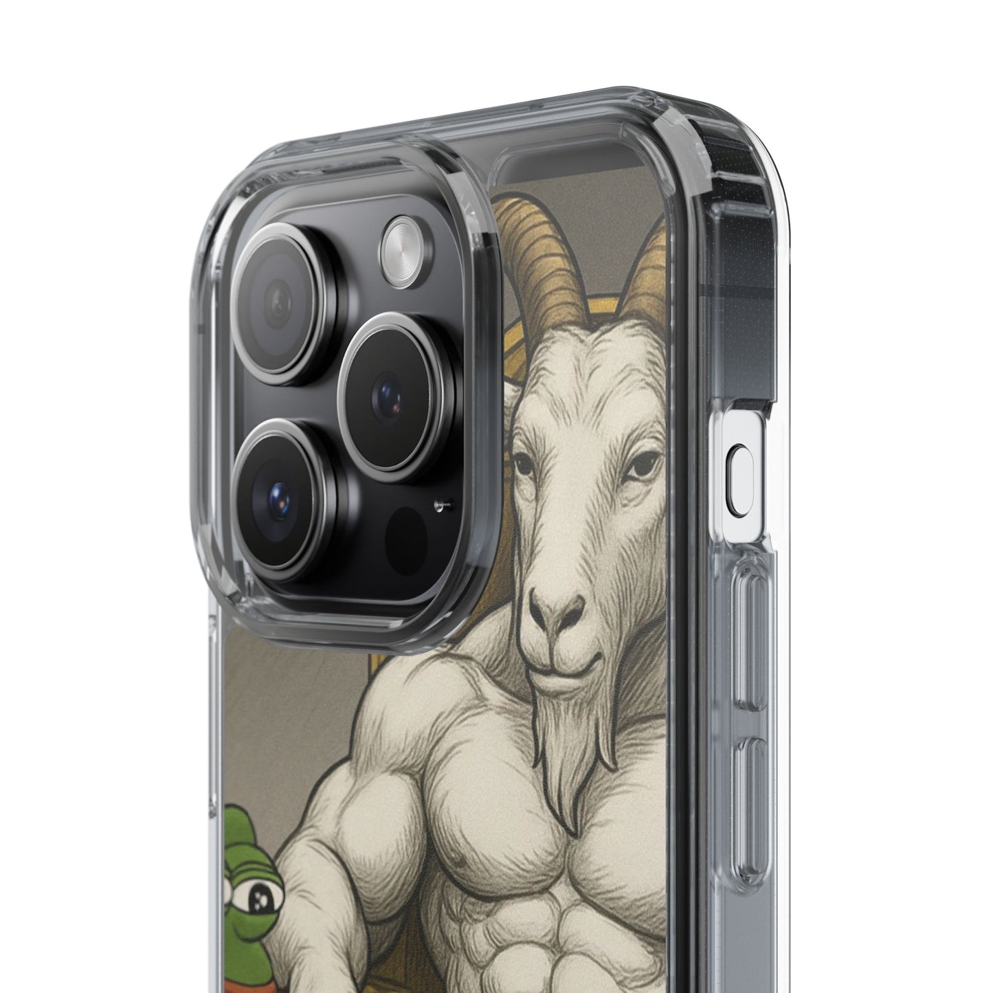 Whimsical Clear Phone Cases with Goat Design - Perfect Gift for Animal Lovers, Unique Phone Accessories, Fun Cell Phone Cases, Quirky [...]